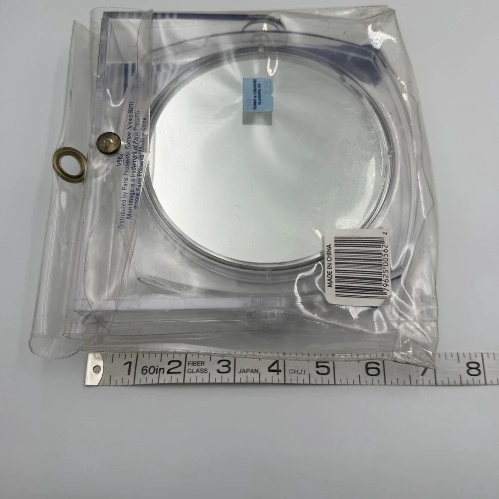 Vtg MON IMAGE Cosmetic Stand Mirror Regular & 3X Magnified